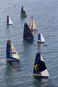 Départ Transat Jacques Vabre 2015.