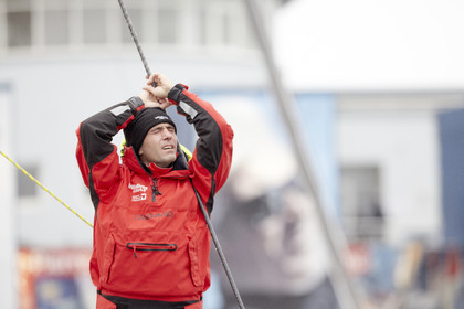 VENDEE GLOBE 2012 13 , Start  10 Nov 2012.