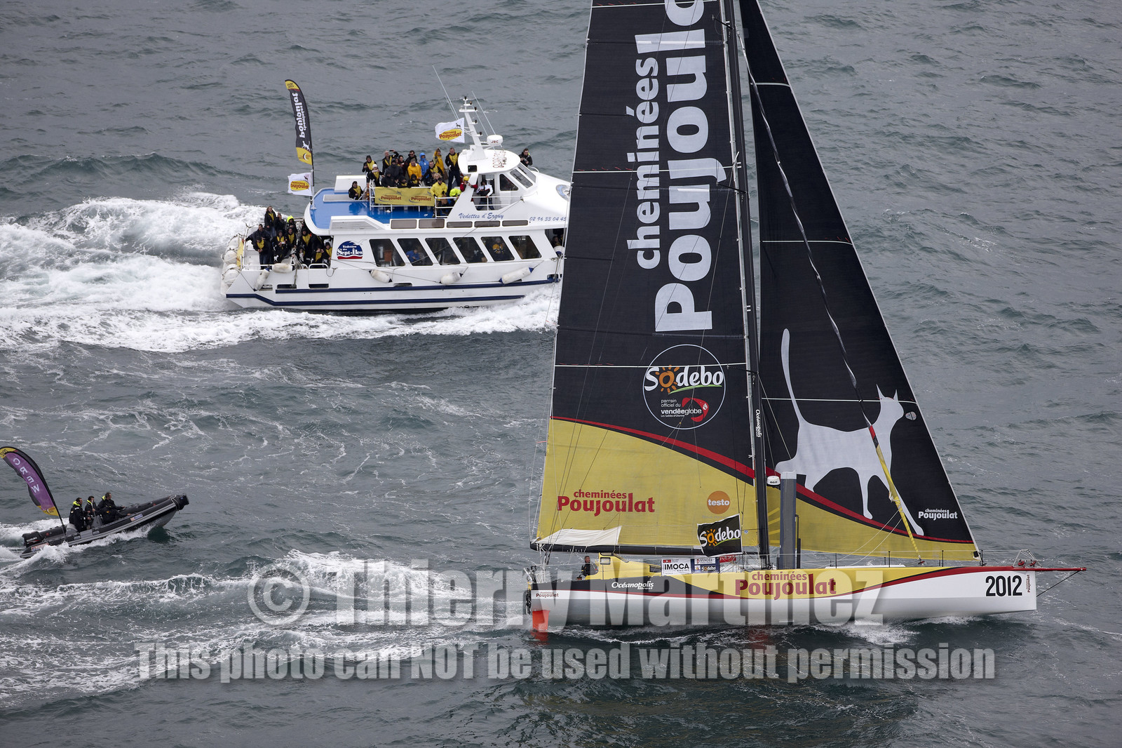 VENDEE GLOBE 2012 13 , Start  10 Nov 2012.
