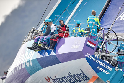 team AkzoNobel  in Volvo Ocean Race 2017-18.
