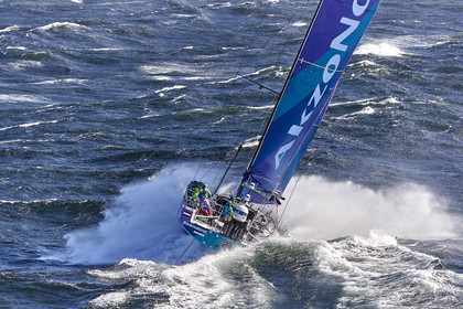 team AkzoNobel  in Volvo Ocean Race 2017-18.