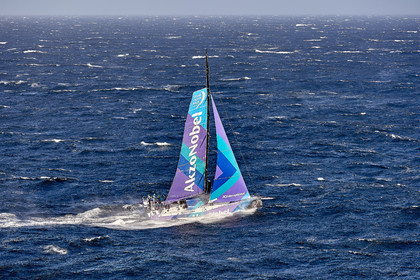 team AkzoNobel  in Volvo Ocean Race 2017-18.