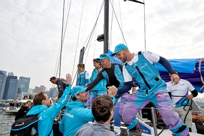 team AkzoNobel  in Volvo Ocean Race 2017-18.