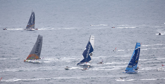 VENDEE GLOBE 2012 13 , Start 10 Nov 2012.