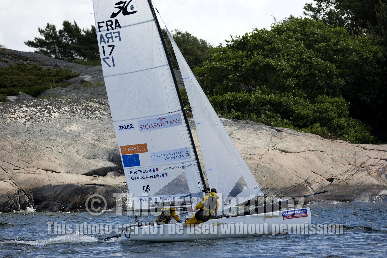 ©ThMartinez. NAGU, Finland, 28 JUNE 2006..Archipelago Raid 2006 (26-30 June 2006) Day 3-  .