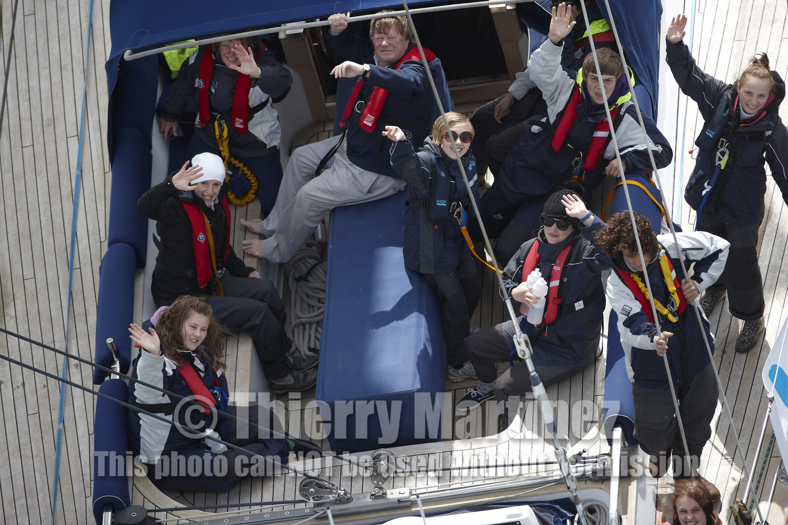 JP Morgan Asset Management Round The Island Race.