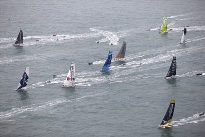 VENDEE GLOBE 2012 13 , Start  10 Nov 2012.