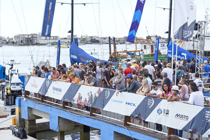 team AkzoNobel  in Volvo Ocean Race 2017-18.