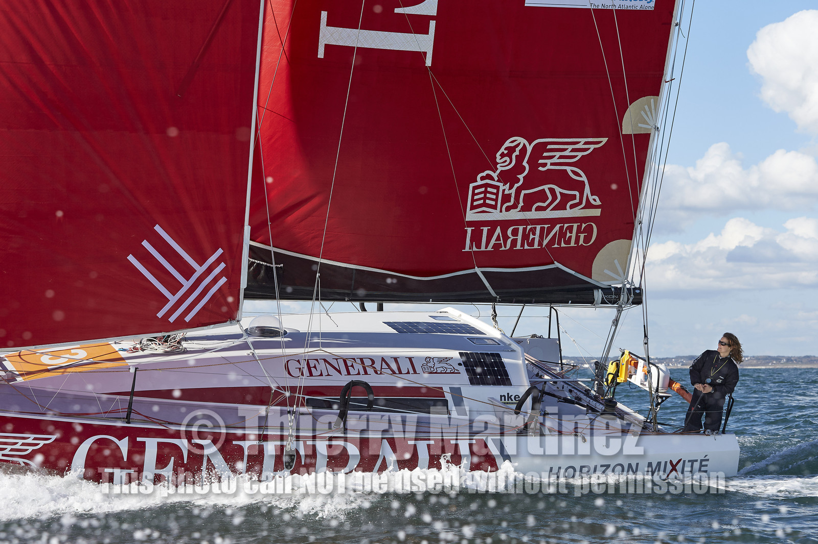 Isabelle JOSCHKE CLASS 40  GENERALI-HORIZON MIXITE