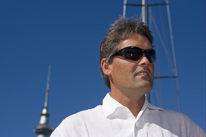 Portrait Russell Coutts (NZ) in Auckland.