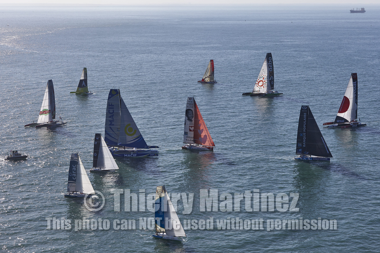 Départ Transat Jacques Vabre 2015.