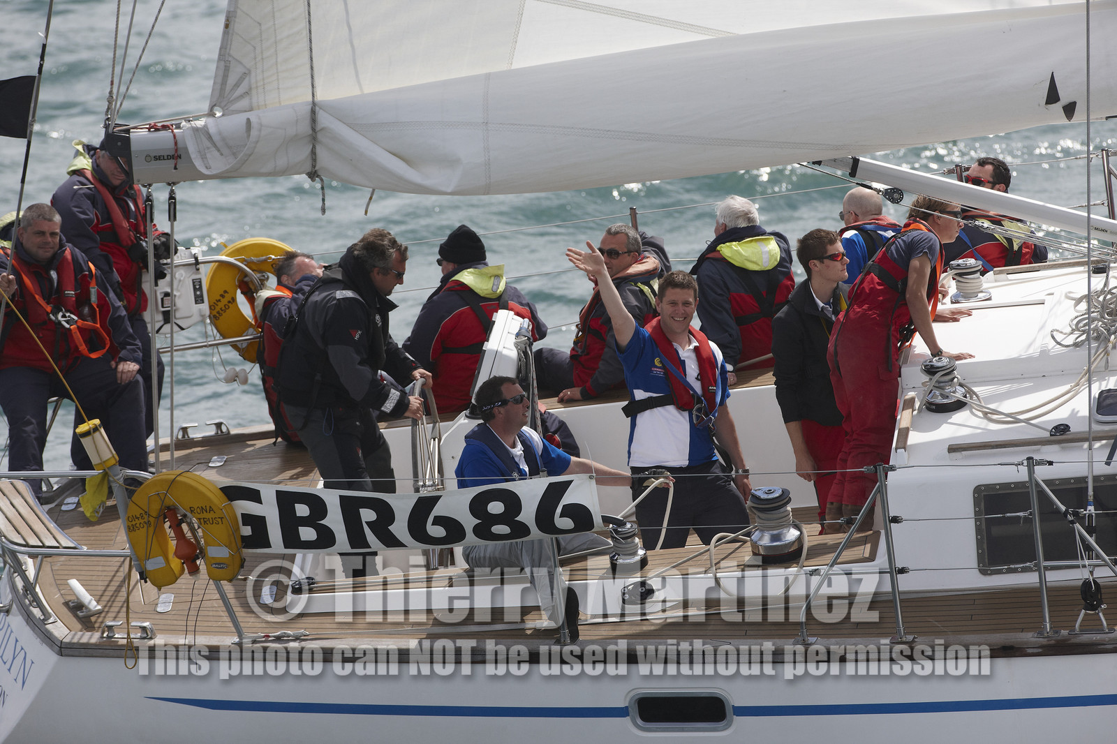 JP Morgan Asset Management Round The Island Race.