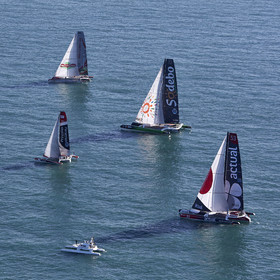 Départ Transat Jacques Vabre 2015.