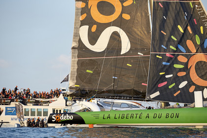 Single-handed sailing round the world record .