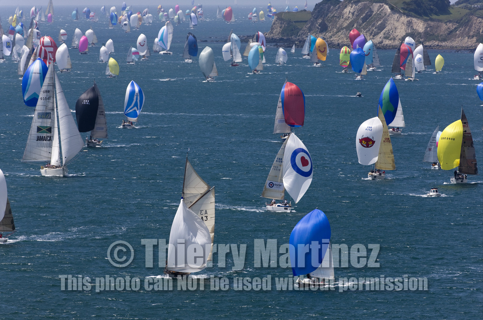 JP Morgan Asset Management Round The Island Race. 20 June 2009.