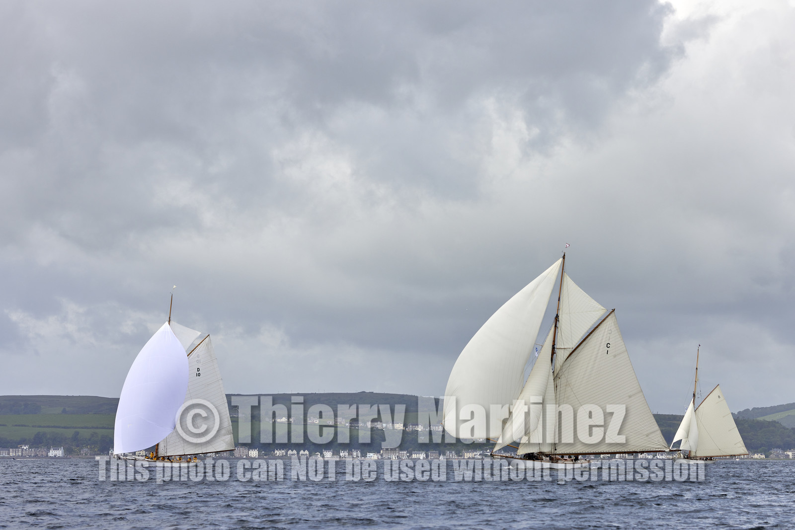 22_17006   © Thierry Martinez.FAIRLIE,SCOTLAND - UK 13th June 20222022 RICHARD MILLE FIFE REGATTA.Day 3;