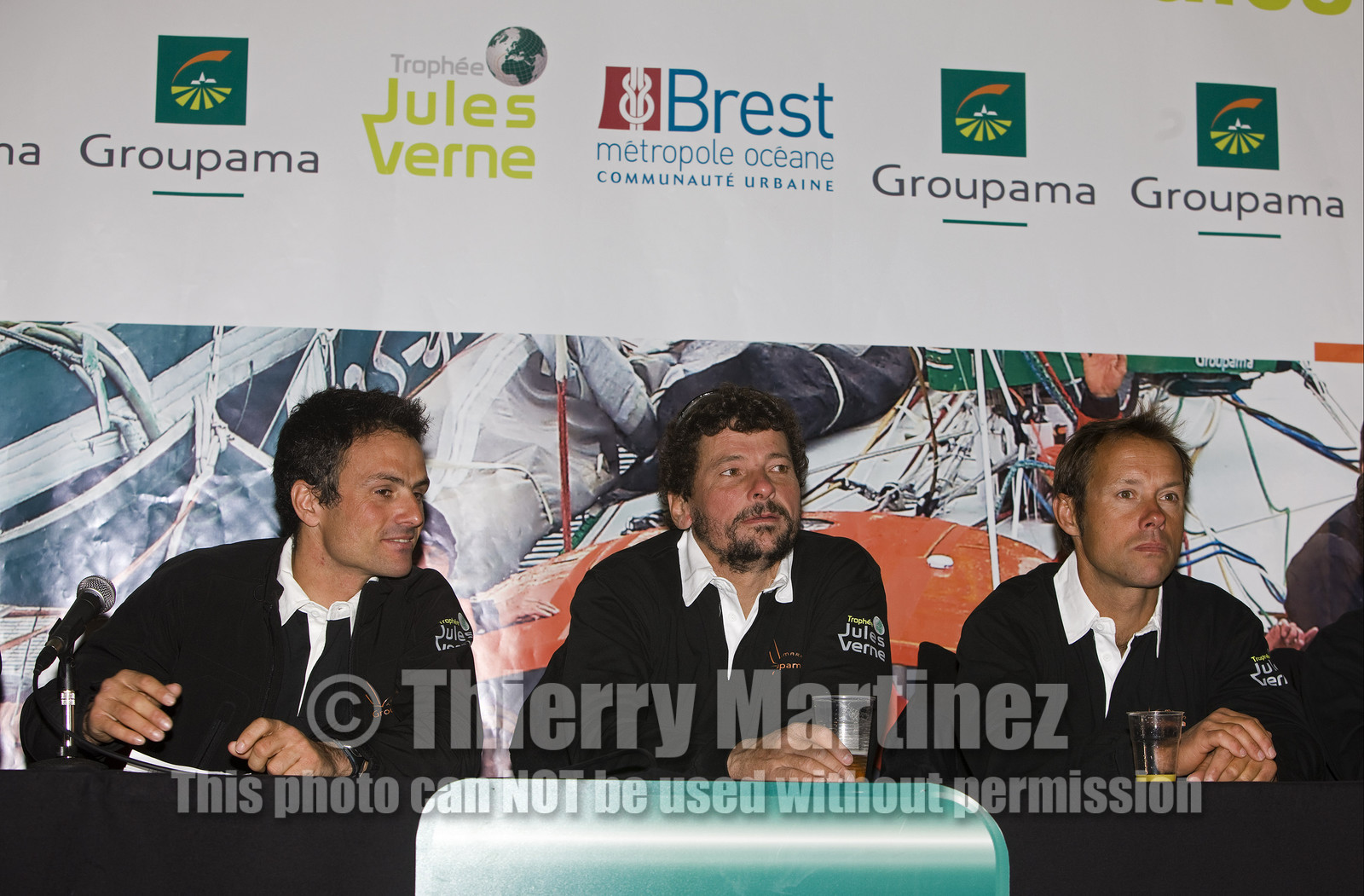 JULES VERNE TROPHY . New Round the World sailing Record for GROUPAMA 3, skipper Franck Cammas (FRA).