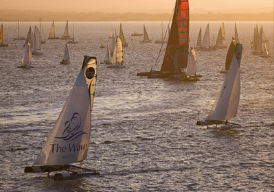 JP Morgan Asset Management Round The Island Race. 19 June 2010.