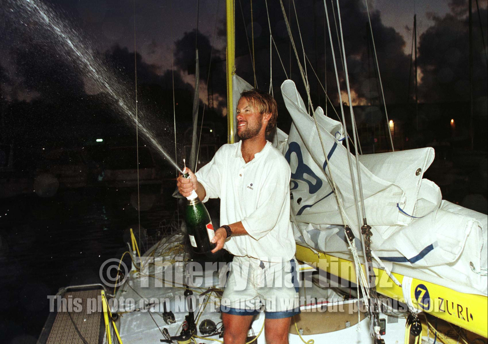 MINI TRANSAT 1997. Arrivée Fort de France (Martinique-FRA)