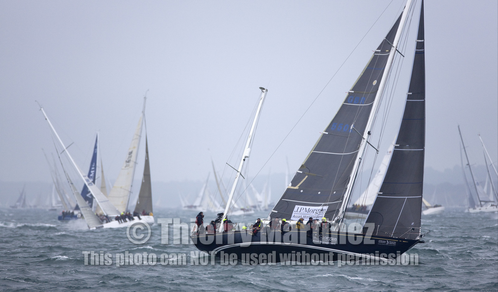 JP Morgan Asset Management Round The Island Race. 80th Anniversary race.