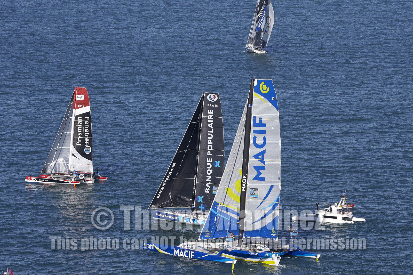 Départ Transat Jacques Vabre 2015.