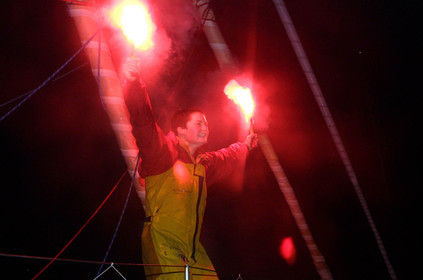 2000 Vendee Globe. Finish. Les Sables d'Olonne(FRA)