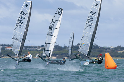 2015 McDougall + McConaghy Moth Worlds. Sorrento - VIC AUSTRALIA  . 6 16 January 2015. Organize by Sorrento Sailing Couta Boat Club.