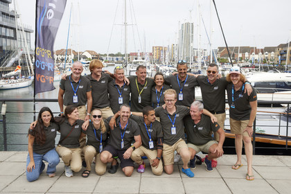23_17712   © Thierry Martinez. SOUTHAMPTON,  - UK 8 septembre 2023.OCEAN GLOBE RACE 2023.Start Leg 1 Sunday 10th Sept 2023: Southampton ( UK)   Cape Town ( South Africa) - 6650NM. WHITE SHADOW