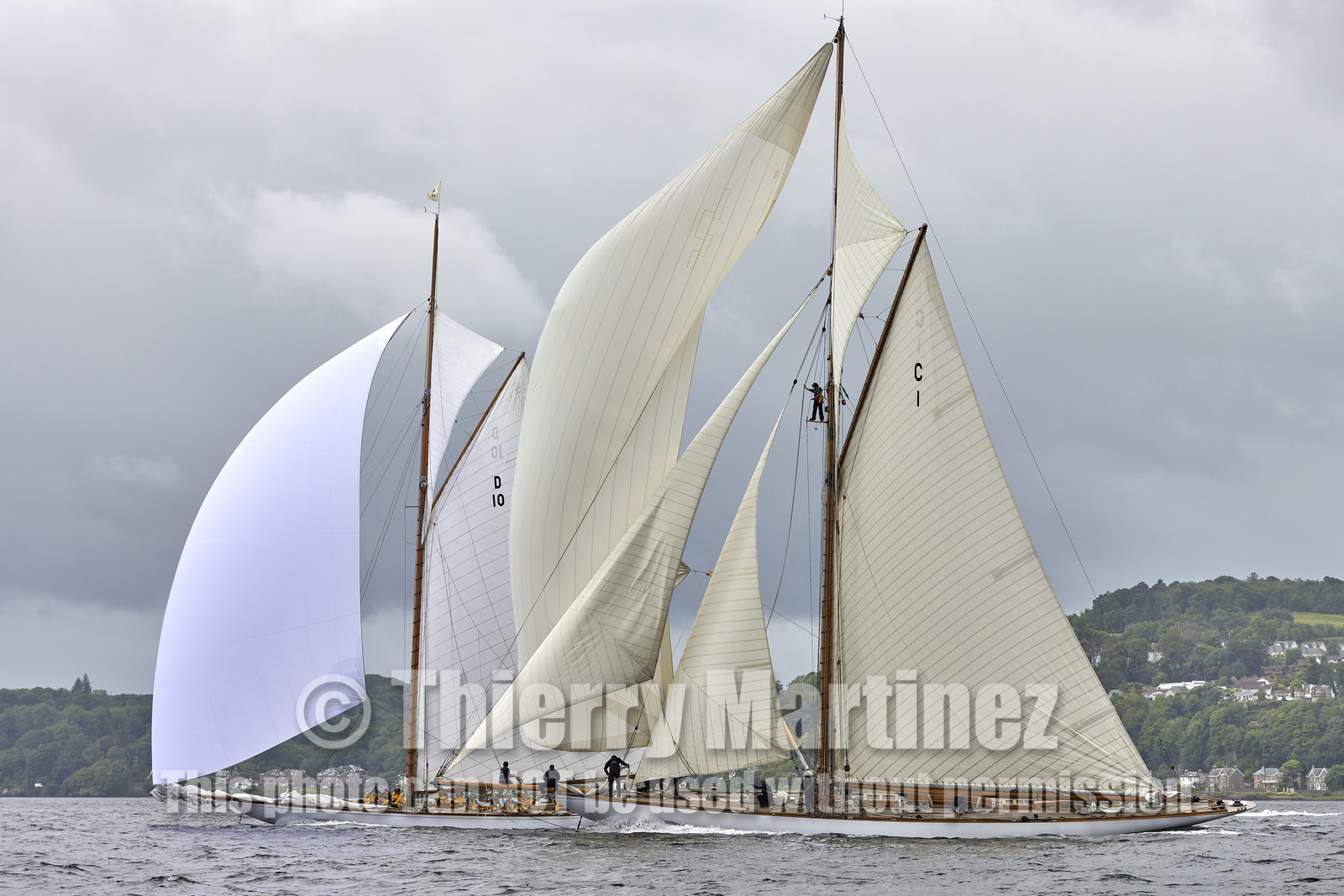 22_17006   © Thierry Martinez.FAIRLIE,SCOTLAND - UK 13th June 20222022 RICHARD MILLE FIFE REGATTA.Day 3;