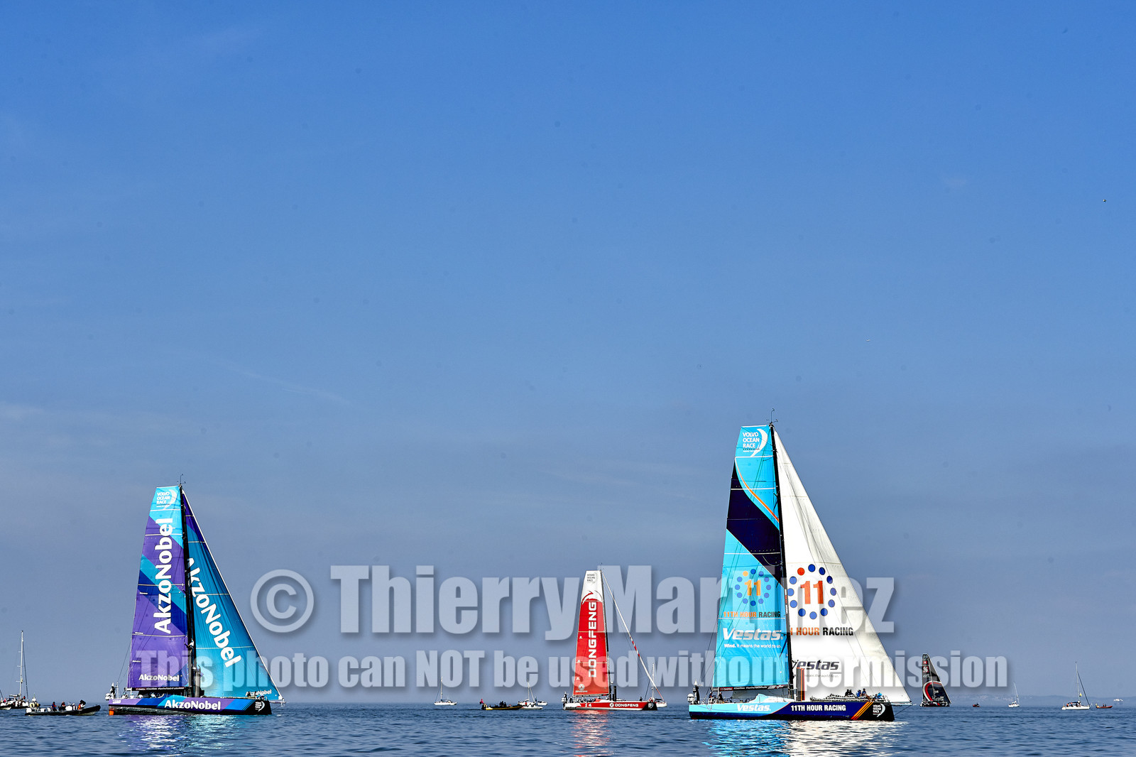 team AkzoNobel  in Volvo Ocean Race 2017-18.