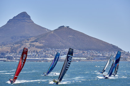 team AkzoNobel  in Volvo Ocean Race 2017-18.