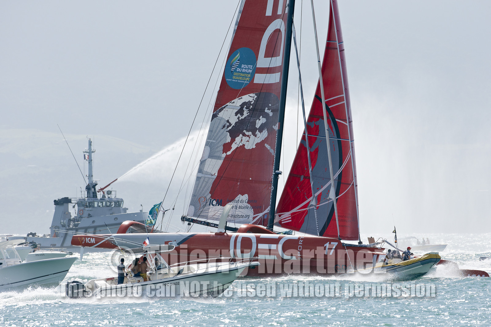 2014 ROUTE DU RHUM-DESTINATION GUADELOUPE, SOLO SAILING TRANSATLANTIC : ST MALO (FRA)   POINTE A PITRE-GUADELOUPE (FRENCH WEST INDIES)