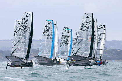 2015 McDougall + McConaghy Moth Worlds. Sorrento - VIC AUSTRALIA  . 6 16 January 2015. Organize by Sorrento Sailing Couta Boat Club.