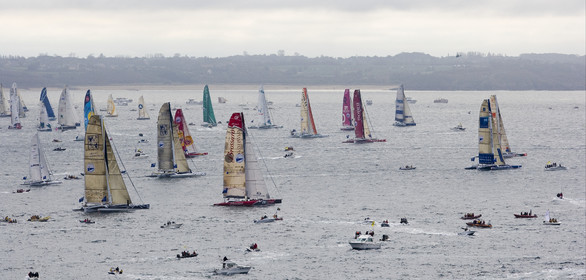 ROUTE DU RHUM Start in St Malo.Oct  2006
