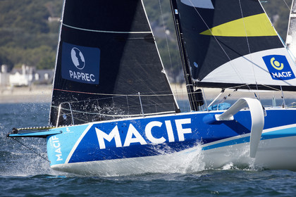 22_32876   © Thierry Martinez.PORT LA FORET, FRANCE. 28 Aout  2022.53éme édition de la Solitaire du Figaro.Départ de la 2éme étape , Port La Forêt   Royan (635NM).