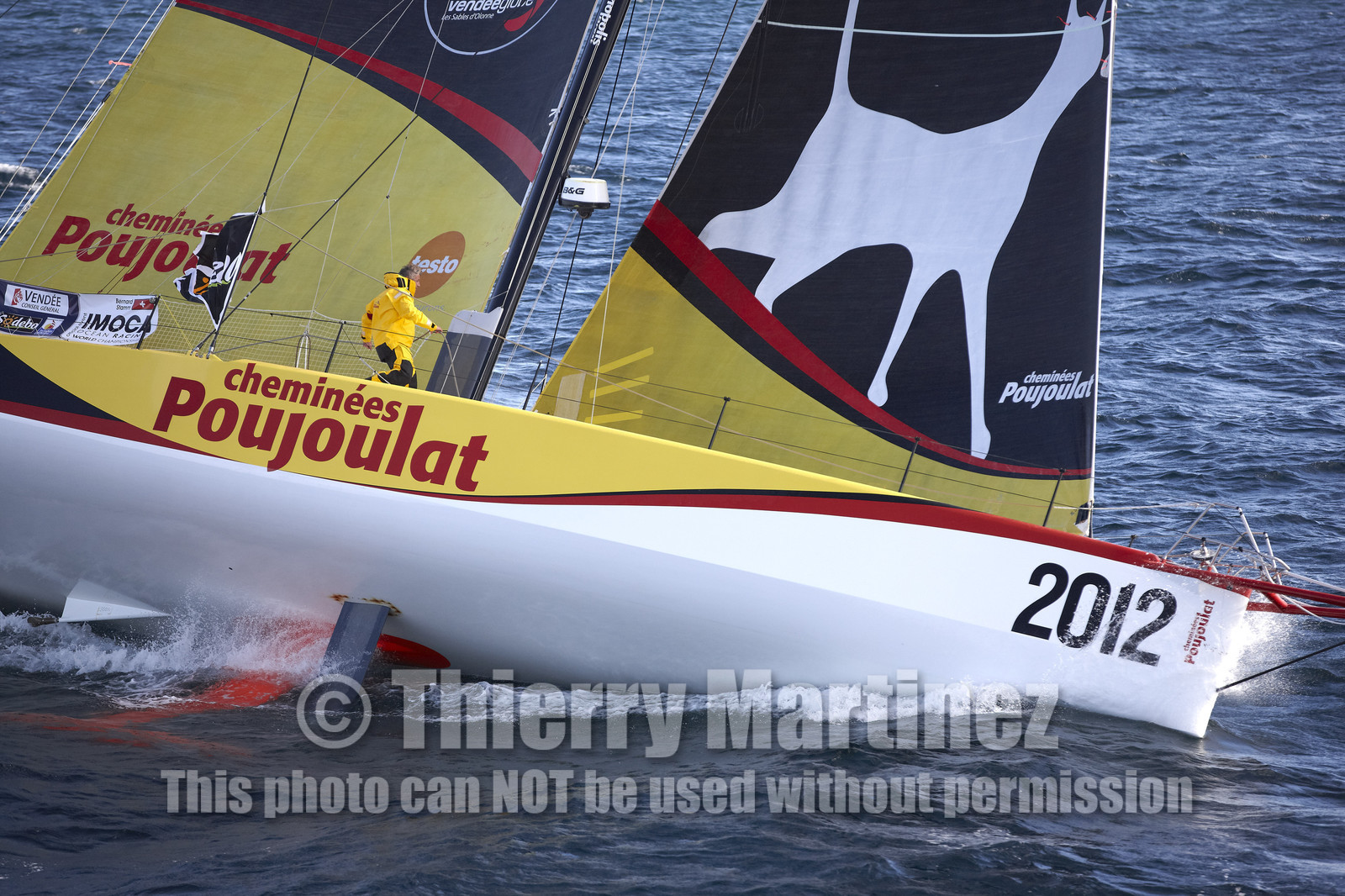 12_20214 CHEMINEES POUJOULAT ( IMOCA 60') , Skipper Bernard Stamm (SUI)