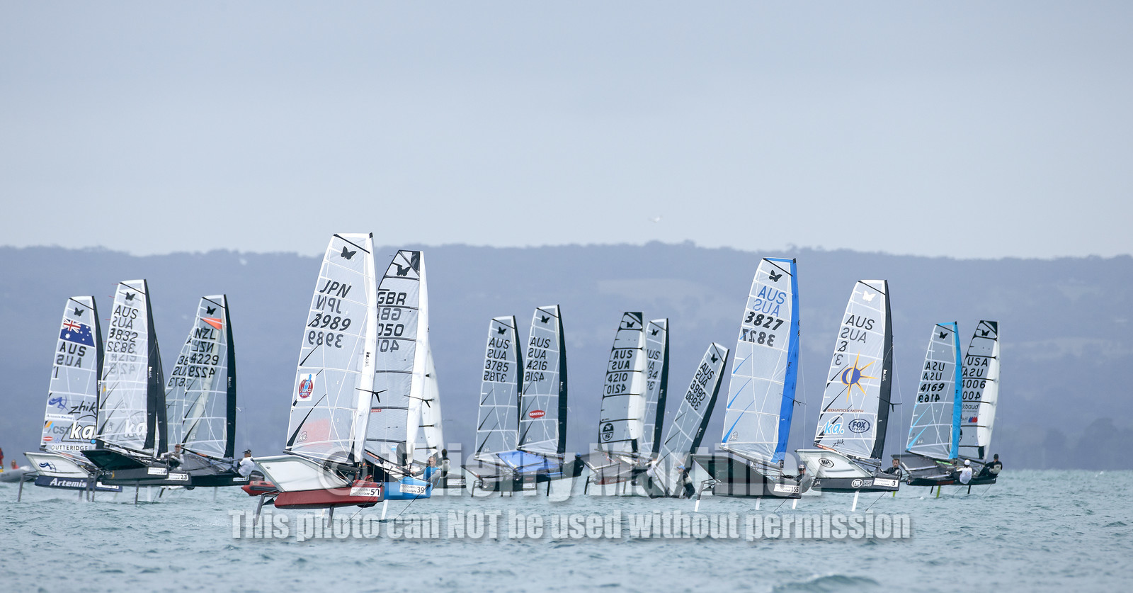 2015 McDougall + McConaghy Moth Worlds. Sorrento - VIC AUSTRALIA  . 6 16 January 2015. Organize by Sorrento Sailing Couta Boat Club.