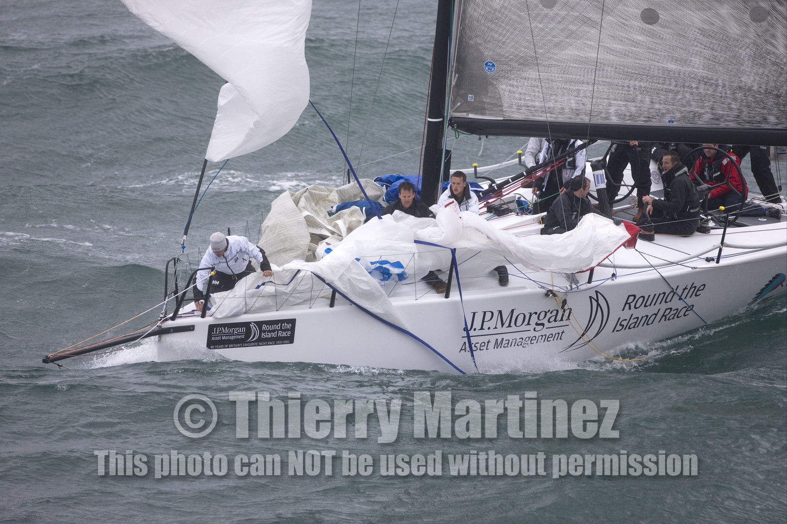 JP Morgan Asset Management Round The Island Race. 80th Anniversary race.