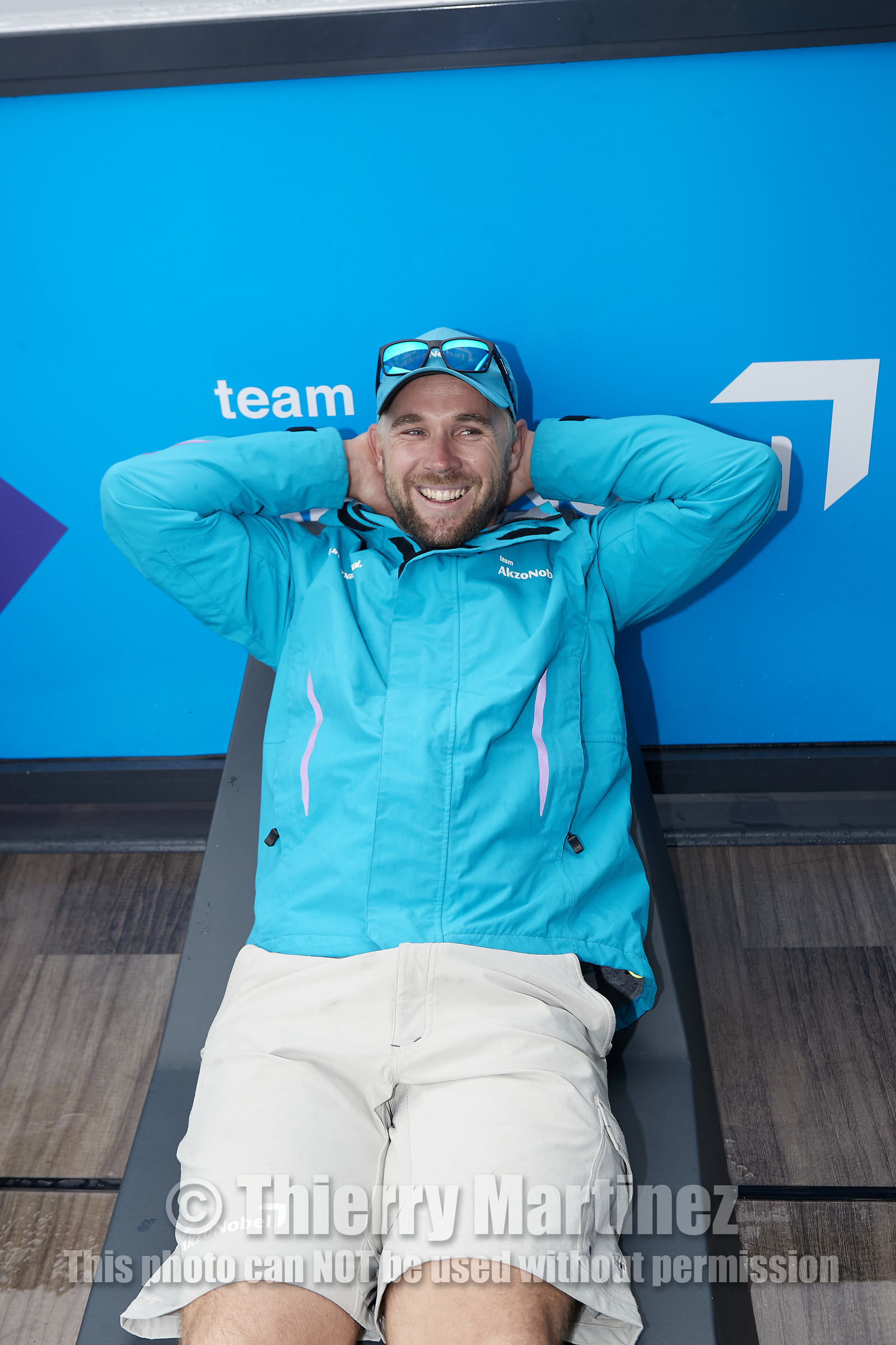 team AkzoNobel  in Volvo Ocean Race 2017-18.