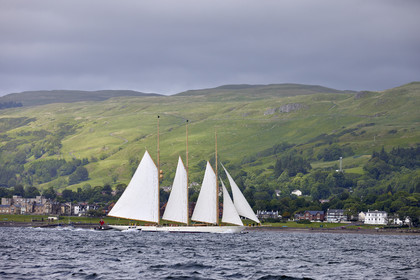 22_17036   © Thierry Martinez.FAIRLIE,SCOTLAND - UK 11th June 20222022 RICHARD MILLE FIFE REGATTA.Day 1. Race cancelled ,