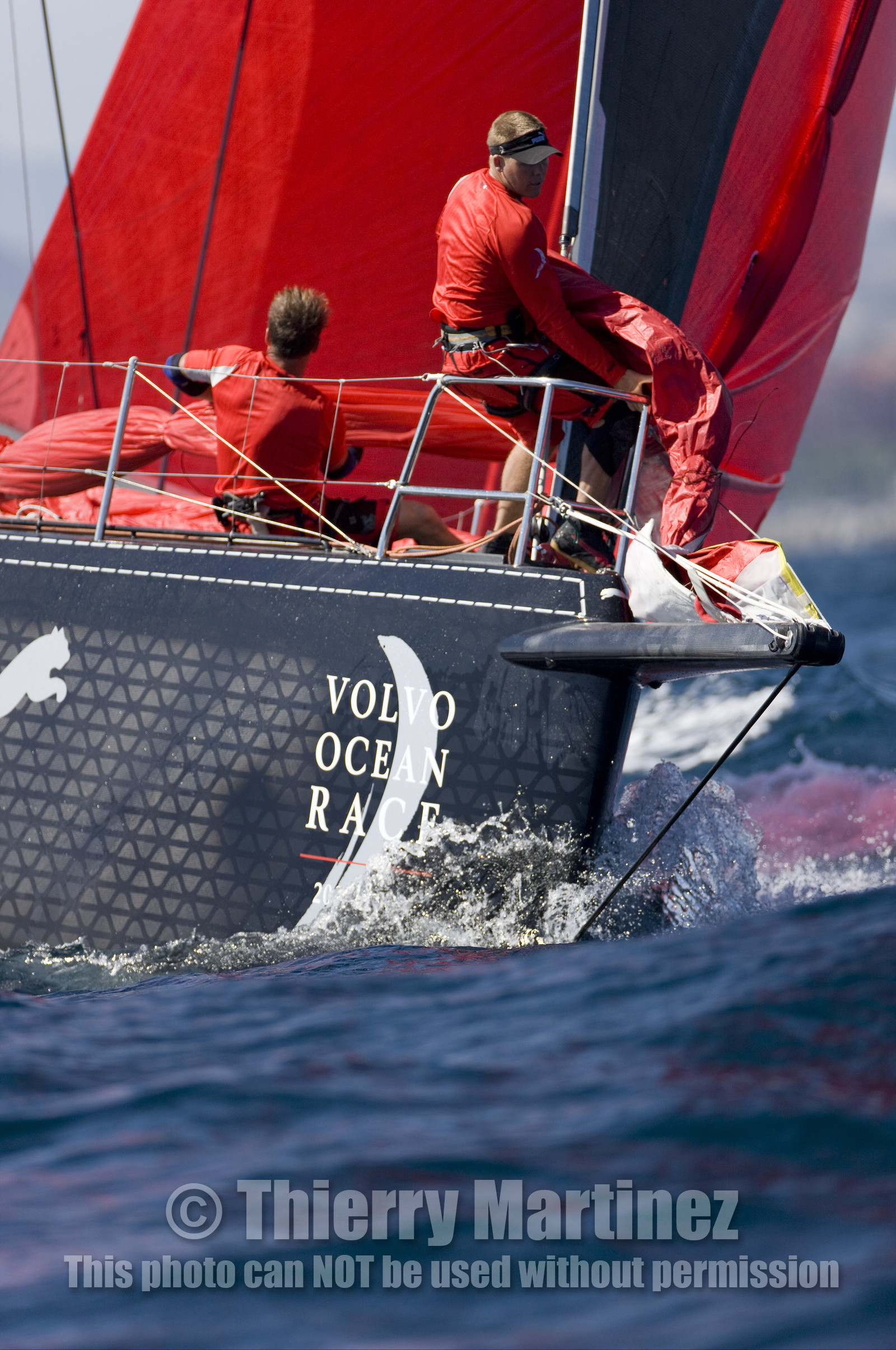 VOLVO OCEAN RACE - 2008 2009. IN-PORT RACE in Alicante-Spain.