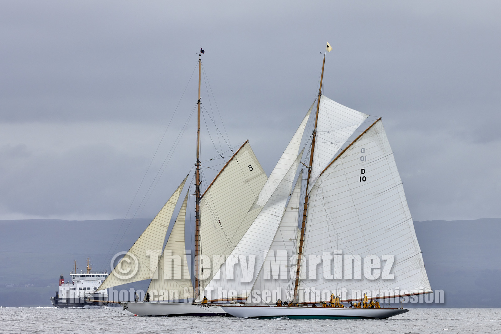 22_17006   © Thierry Martinez.FAIRLIE,SCOTLAND - UK 13th June 20222022 RICHARD MILLE FIFE REGATTA.Day 3;