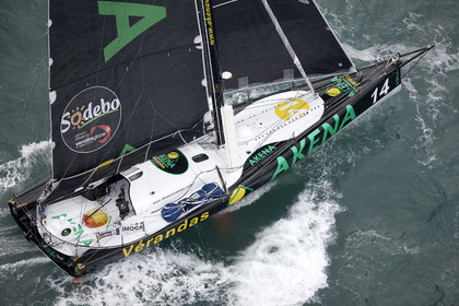 VENDEE GLOBE 2012 13 , Start 10 Nov 2012.