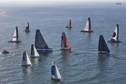 Départ Transat Jacques Vabre 2015.