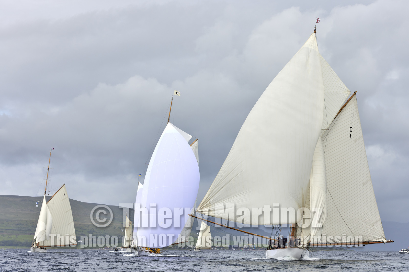 22_17006   © Thierry Martinez.FAIRLIE,SCOTLAND - UK 13th June 20222022 RICHARD MILLE FIFE REGATTA.Day 3;