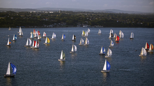 JP Morgan Asset Management Round The Island Race. 19 June 2010.