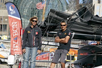 IMOCA OCEAN MASTERS NY-BCN Race.