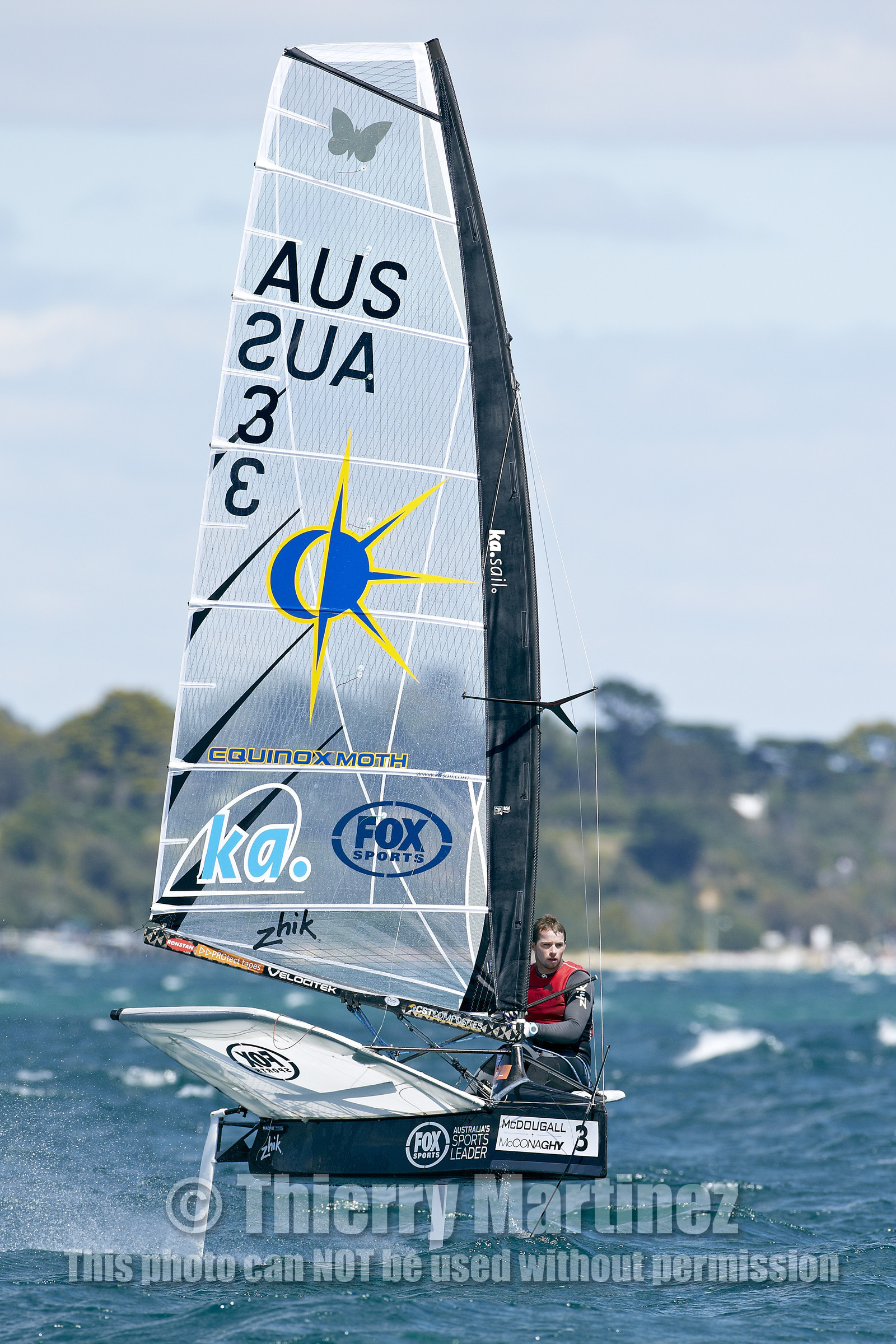 2015 McDougall + McConaghy Moth Worlds. Sorrento - VIC AUSTRALIA  . 6 16 January 2015. Organize by Sorrento Sailing Couta Boat Club.