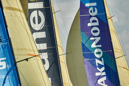 team AkzoNobel  in Volvo Ocean Race 2017-18.