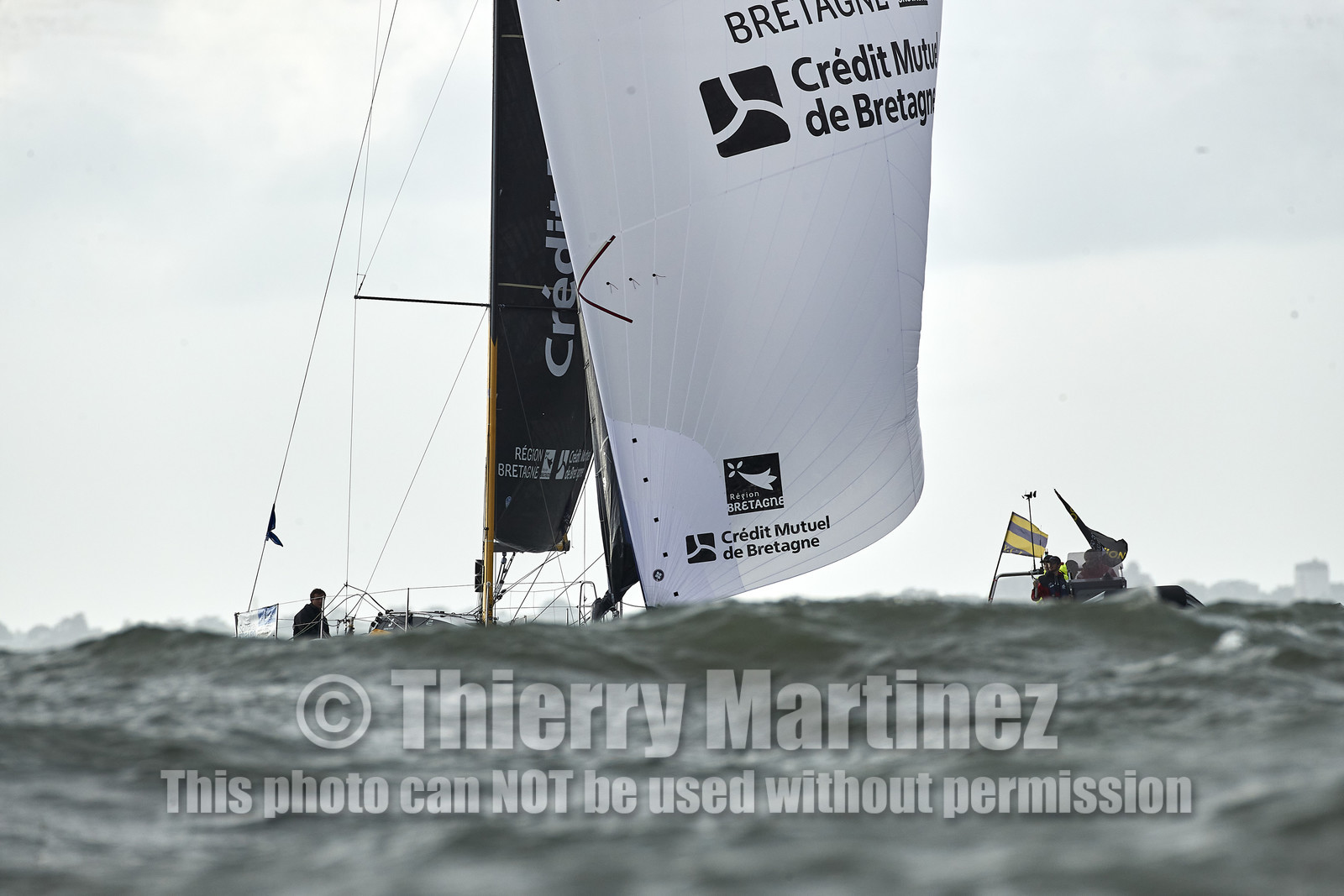 22_34602   © Thierry Martinez.ST NAZAIRE, FRANCE.07 Sept 2022.53éme édition de la Solitaire du Figaro.Arrivée de la 3éme étape , Ronan    St Nazaire.Tom Laperche (Région Bretagne-CMB Performance) vainqueur de l’étape et de l’édition de la Solitaire du Figaro 2022.